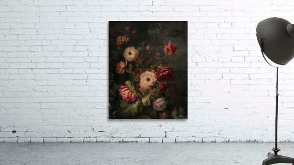 flower nature background bloom Wall Preview