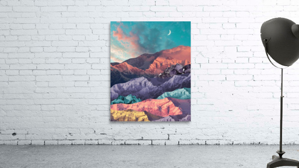 Adventure Psychedelic Mountain Wall Preview