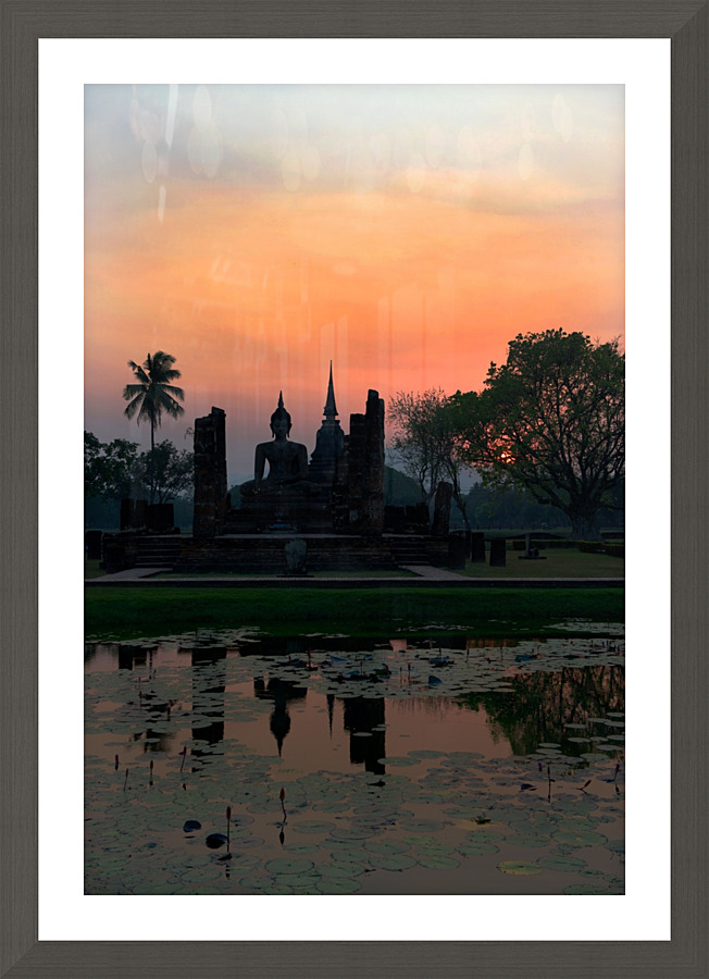 Thailand Sukhothai008 Picture Frame print