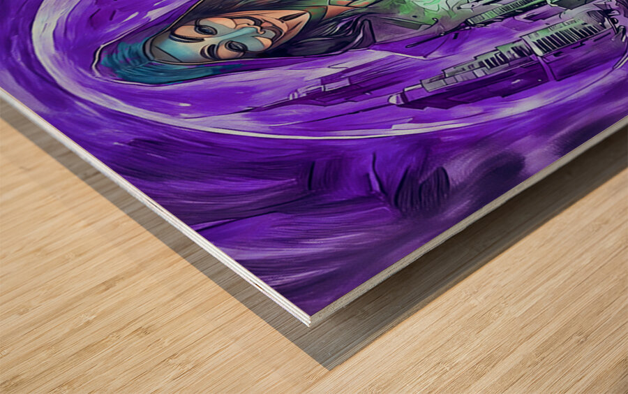 Glass ArtXcl 323 Wood print