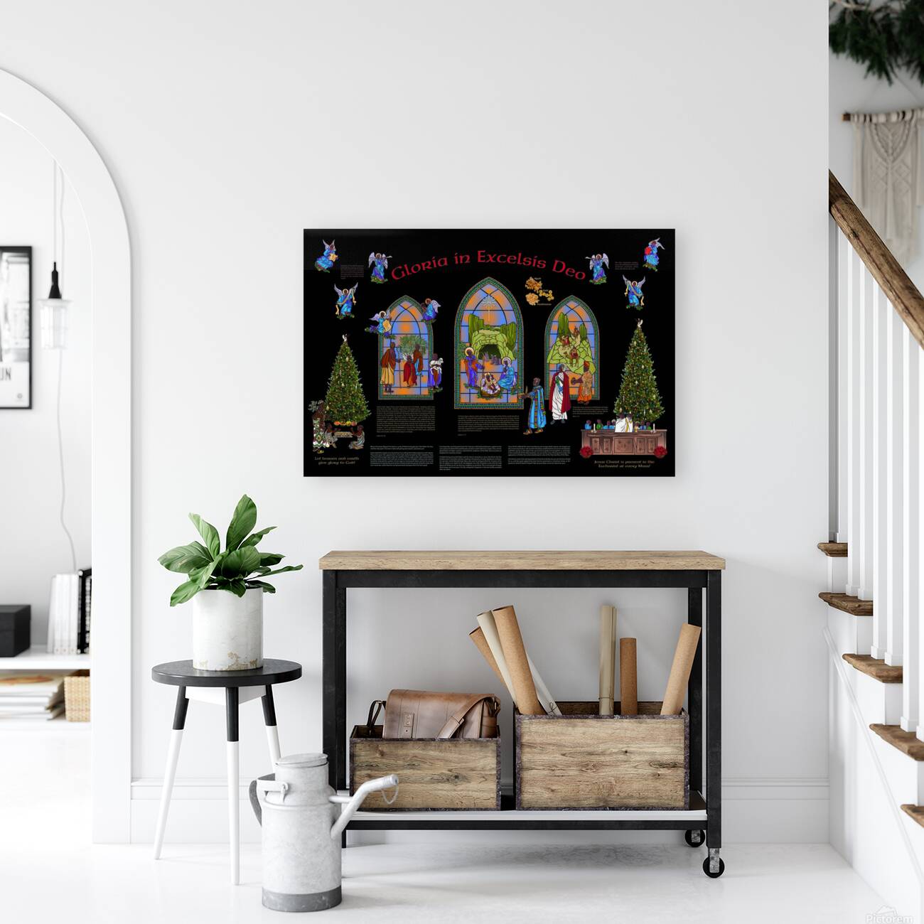 African Christmas Reproduction