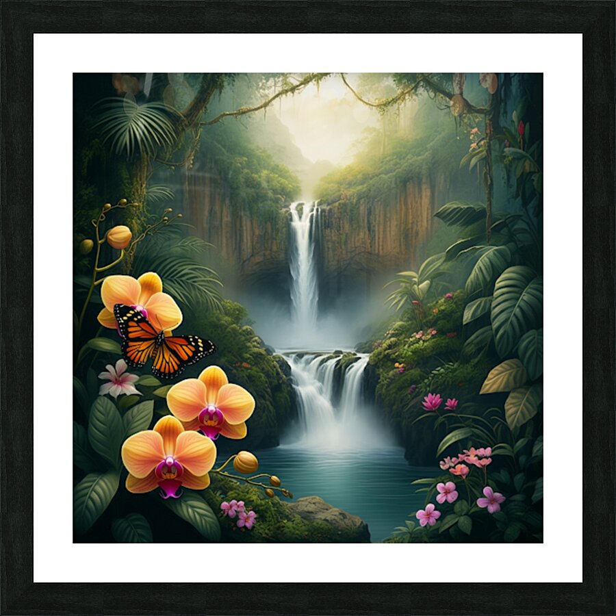 Serenity Cove Picture Frame print