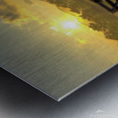 Sunrise Over The Farm Metal print