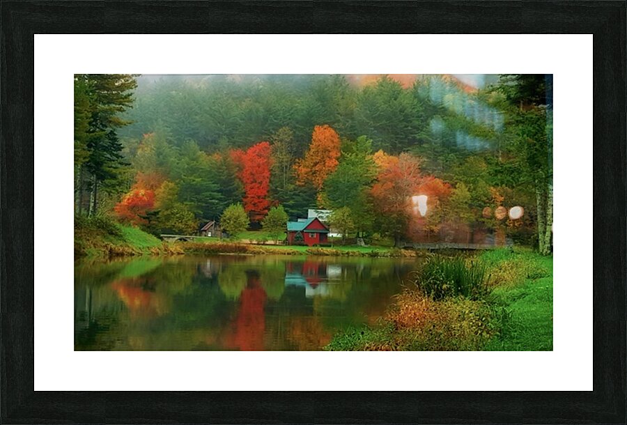 The Historic Cheese House -Banner Elk Picture Frame print