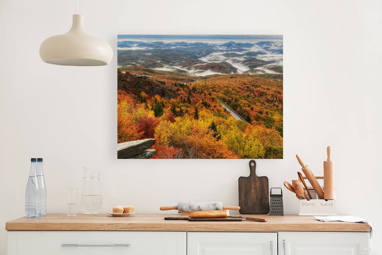Fall Colors on The Blue Ridge Parkway Reproduction