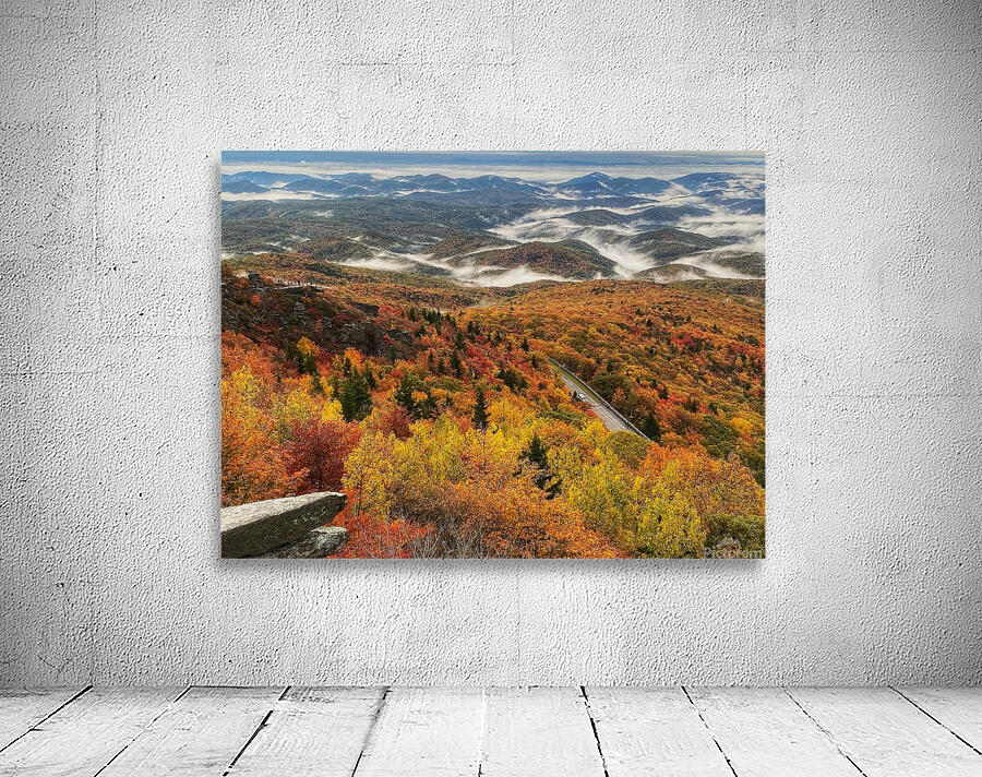 Fall Colors on The Blue Ridge Parkway Wall Preview