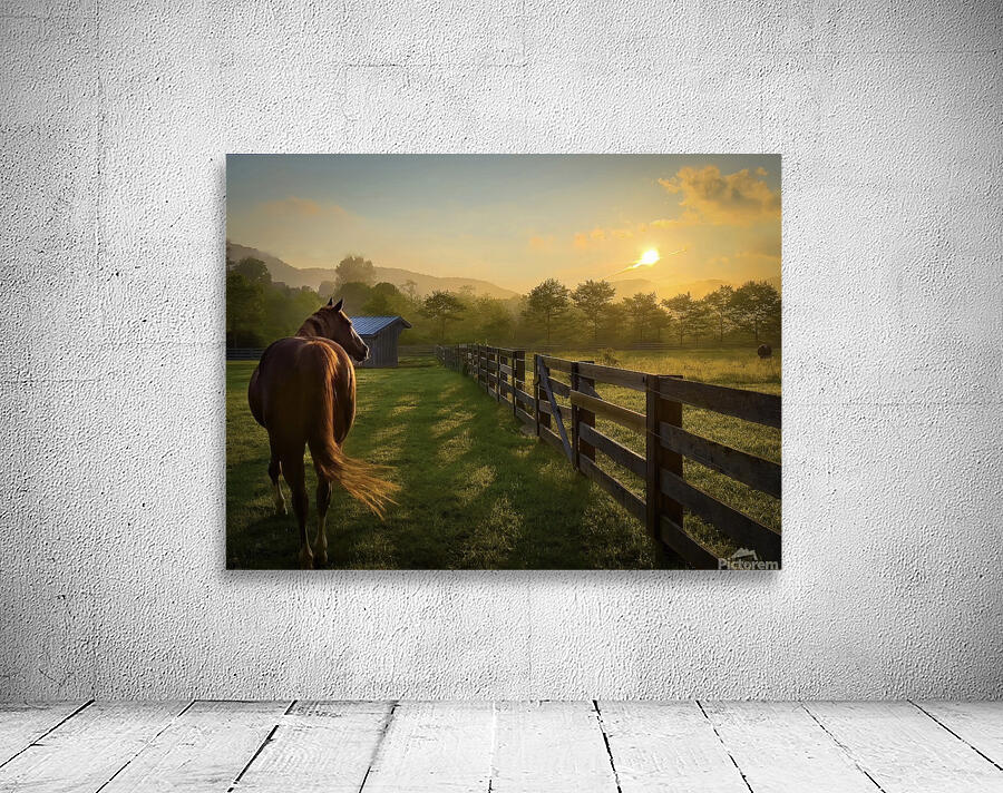 Stillness over  Banner Elk Wall Preview