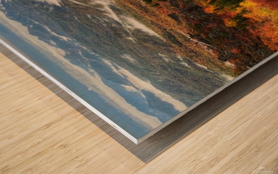 Fall Colors on The Blue Ridge Parkway Wood print