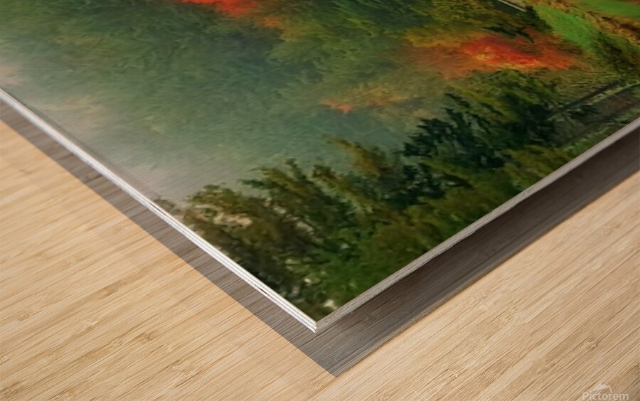 The Historic Cheese House -Banner Elk Wood print