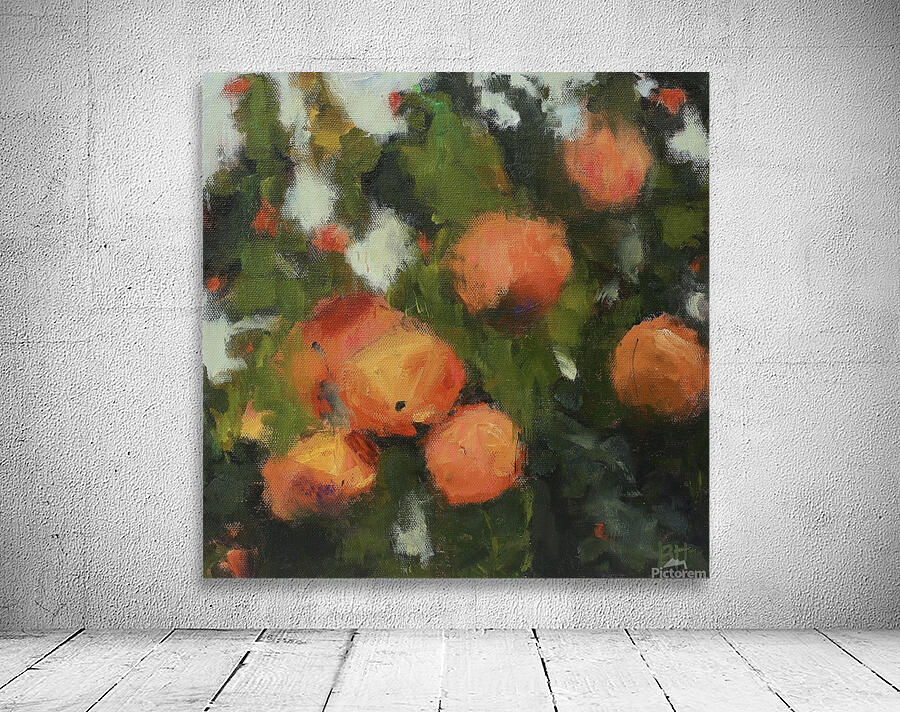 Oranges in Winter Wall Preview