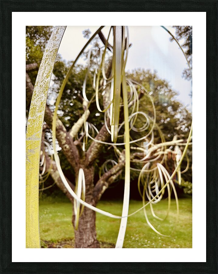 Tree sculpture Picture Frame print
