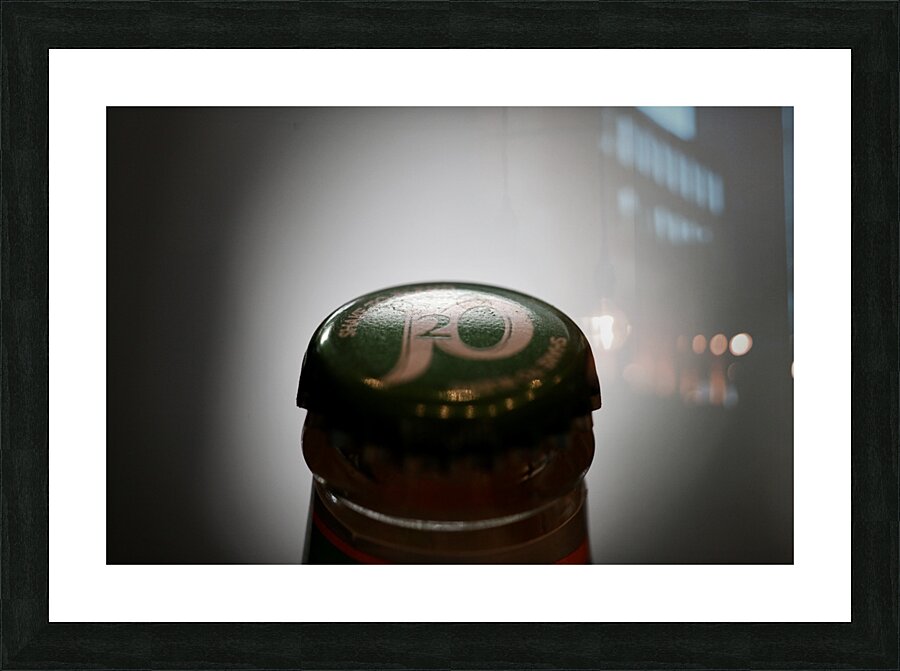 J2O bottle top Picture Frame print