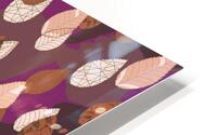 purple leaves HD Metal print