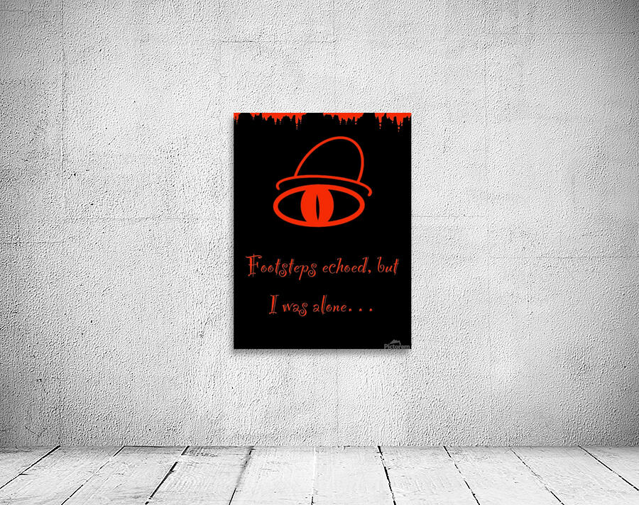 Scary poster Wall Preview