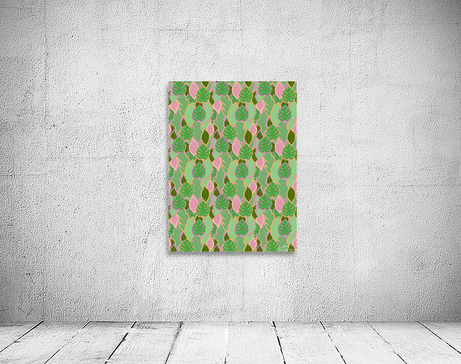 crowded leaves Wall Preview