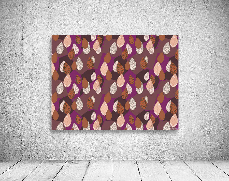 purple leaves Wall Preview