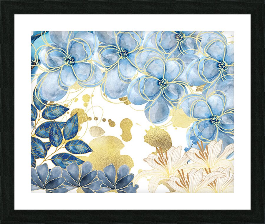 PDarden Modern Country Bloom -Original Picture Frame print