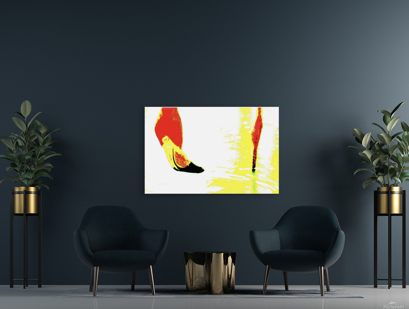 Dance Flamingo Reproduction
