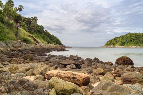 Ya-Nui beach with island view Digital Download