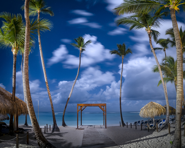 dominican beach night 3 Digital Download