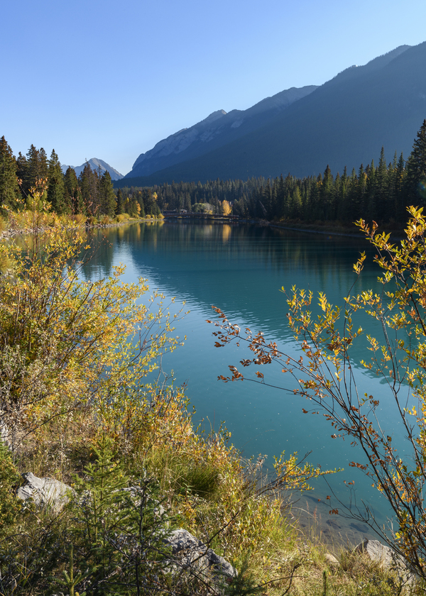 Bow River Banff mountains 2-4 Téléchargement Numérique