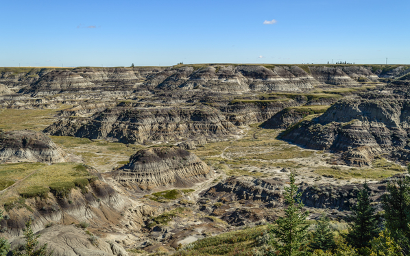 Horseshoe Canyon in Alberta Digital Download