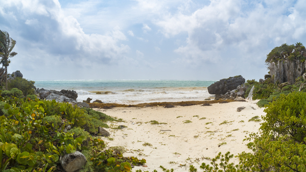 Tulum beach ocean view Digital Download