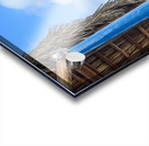 Deck with an awesome tropical view Acrylic print