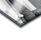 Confederation bridge in black and white wide view PEI Acrylic print