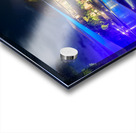 Resort pools at night Impression Acrylique