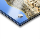 Hoodoos rocks with purple flowers Acrylic print