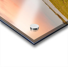 Isle De Madeleine moonrise at sunset Acrylic print