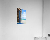 Deck with an awesome tropical view Acrylic Print