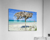 Beach umbrella cuban 2 Acrylic Print