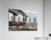 Confederation bridge cloudy Impression acrylique