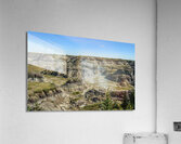 Horseshoe Canyon in Alberta Acrylic Print