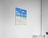 Cuban beach blue aqua Acrylic Print