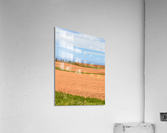 PEI red sand farm fields Acrylic Print