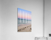 sunset coloured cuban beach sky 2 Acrylic Print