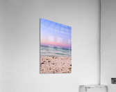 sunset coloured cuban beach sky 3 Acrylic Print
