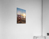Lifeguard chair with early morning PEI beach sunrise. Acrylic Print