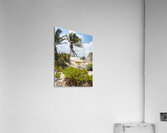 Tulum beach ocean view 4 Acrylic Print