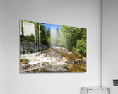 Ledge Falls Nesowadnehunk stream Acrylic Print