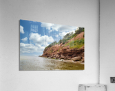 Cloudy basin head rocks 2 Acrylic Print