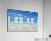 Awesome Cuban aqua beach water 4 Acrylic Print