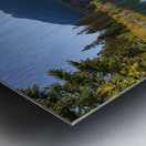 Bow River Banff with mountains 2-2 Metal print