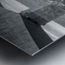 confed bridge bw Metal print