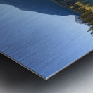 Bow River Banff mountains 2-4 Impression metal