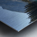 Banff Bow River mountains 2-3 Metal print