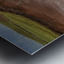 Isle de la Madeleine cliffs 2 Metal print